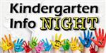 Kindergarten Info Night